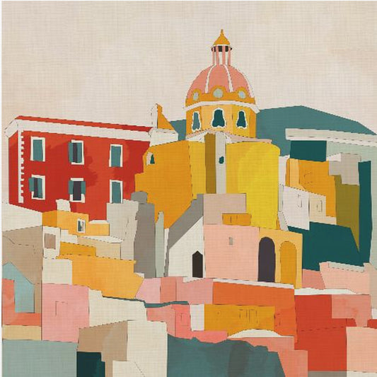 Procida Italy Kopie | Canvas
