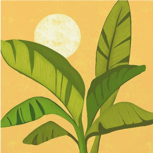 Sunny Golden Tropics | Poster