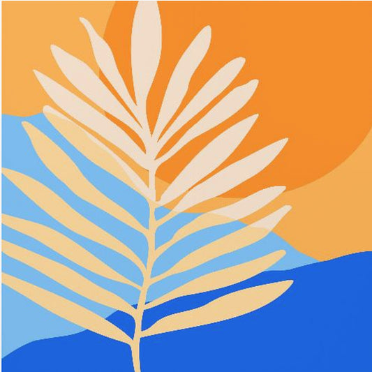 Tropical Beach Sunset.png | Poster