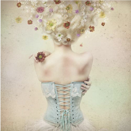 Girl of the flower garden | Poster