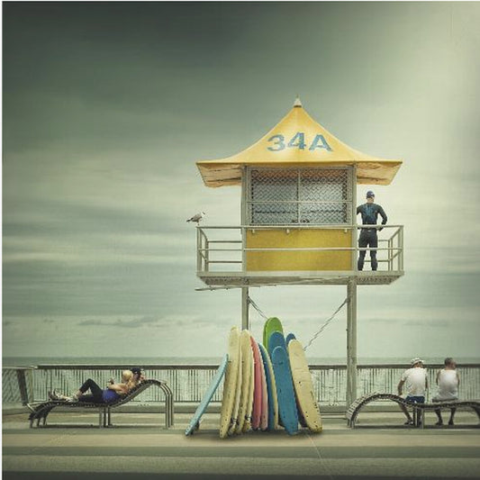 The life guard | Canvas